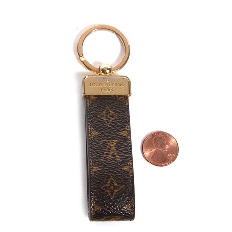 louis vuitton dragonne key holder dupe|Louis Vuitton keychain strap.